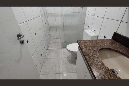 Casa para alugar com 99m², 2 quartos e sem vagaBanheiro social