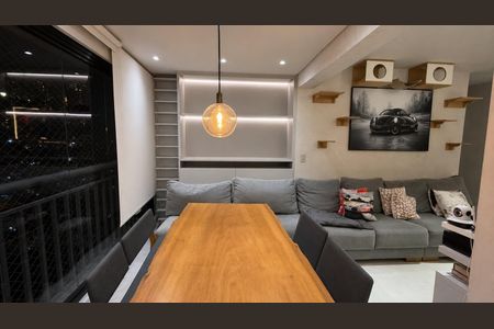 Sala de Jantar de apartamento à venda com 2 quartos, 62m² em Vila Dom Pedro I, São Paulo