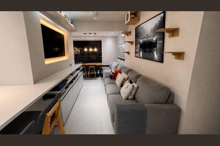 Sala de apartamento à venda com 2 quartos, 62m² em Vila Dom Pedro I, São Paulo