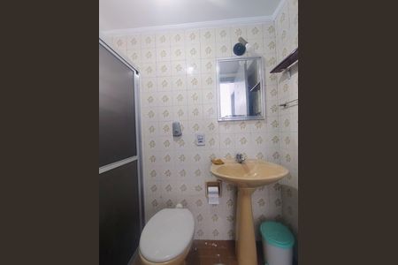 Banheiro social  de apartamento à venda com 1 quarto, 75m² em Jardim das Americas, São Bernardo do Campo