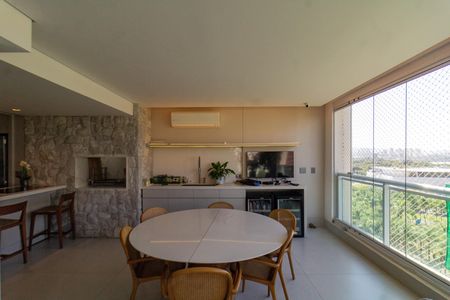 Varanda gourmet de apartamento à venda com 3 quartos, 283m² em Água Branca, São Paulo