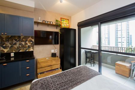 Studio à venda com 26m², 1 quarto e sem vaga
