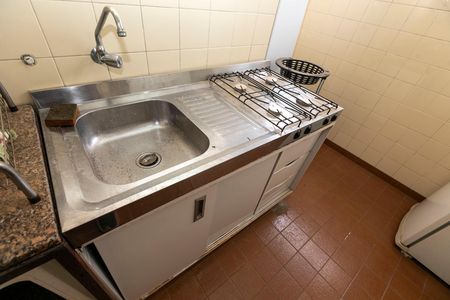 COZINHA de apartamento à venda com 1 quarto, 50m² em Cambuí, Campinas