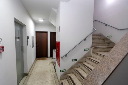 HALL DO ELEVADOR de apartamento à venda com 1 quarto, 50m² em Cambuí, Campinas