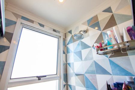 Banheiro do quarto 1 de apartamento à venda com 3 quartos, 115m² em Vila Valparaíso, Santo André