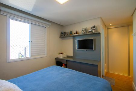 Quarto 1 - Suíte de apartamento à venda com 3 quartos, 115m² em Vila Valparaíso, Santo André