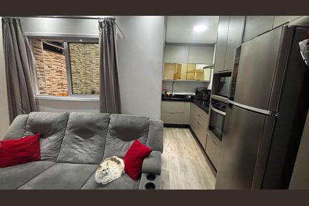 Sala - Sala de Jantar de apartamento à venda com 2 quartos, 42m² em Vila Linda, Santo André