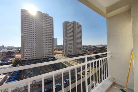 Varanda da Sala de apartamento para alugar com 2 quartos, 48m² em Vila Palacios, Campinas