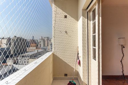 Varanda da Sala de apartamento para alugar com 1 quarto, 32m² em Campos Elíseos, São Paulo