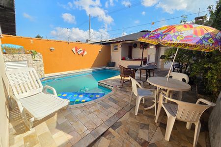 Piscina de casa para alugar com 3 quartos, 290m² em Vila Caiçara, Praia Grande
