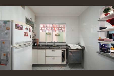 Cozinha de casa à venda com 3 quartos, 137m² em Vila Metalúrgica, Santo André