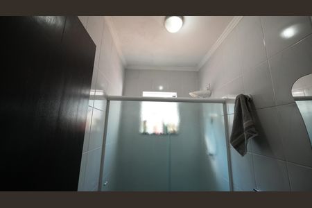 Banheiro da Suíte de casa à venda com 3 quartos, 137m² em Vila Metalúrgica, Santo André