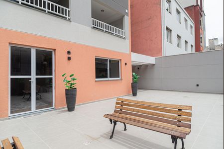 Studio para alugar com 24m², 1 quarto e sem vaga Studio para alugar com 24m², 1 quarto e sem vagaÁrea comum - Pátio