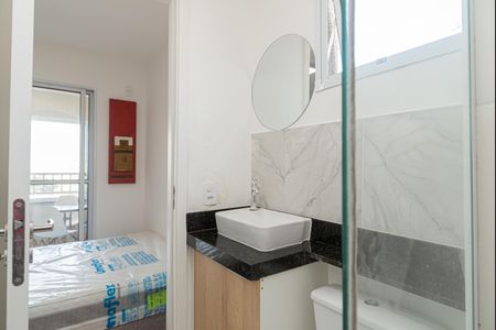 Studio para alugar com 24m², 1 quarto e sem vaga Studio para alugar com 24m², 1 quarto e sem vagaBanheiro