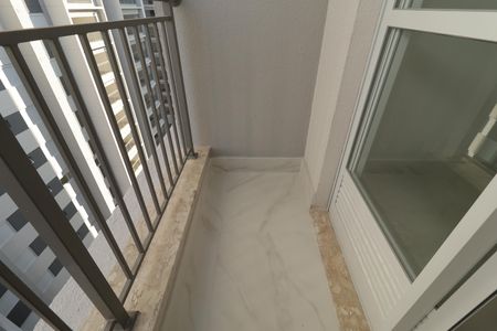 Varanda da Sala de apartamento para alugar com 1 quarto, 24m² em Cursino, São Paulo