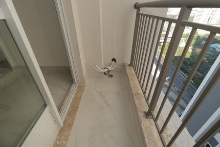 Varanda da Sala de apartamento para alugar com 1 quarto, 24m² em Cursino, São Paulo