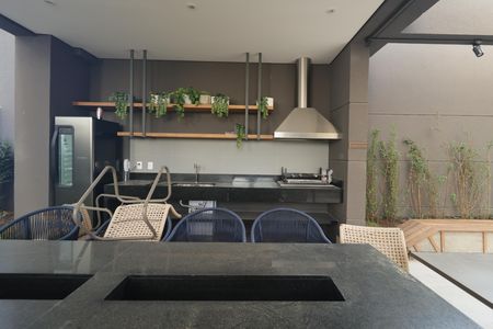 Apartamento para alugar com 24m², 1 quarto e sem vagaÁrea comum - Churrasqueira