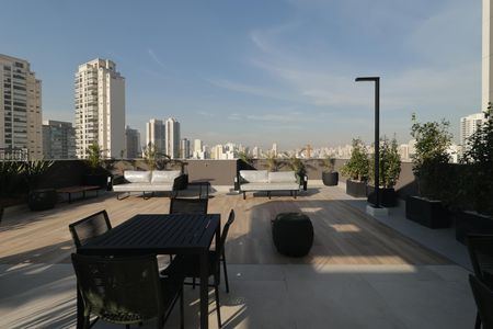 Apartamento para alugar com 24m², 1 quarto e sem vagaÁrea comum - Churrasqueira