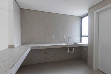 Sala -Cozinha de apartamento à venda com 3 quartos, 109m² em Santa Lúcia, Belo Horizonte