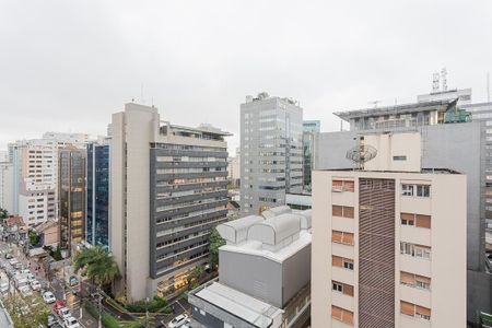 Vista da Sala de apartamento para alugar com 2 quartos, 80m² em Paraíso, São Paulo
