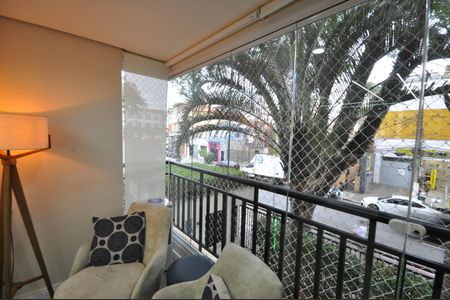 Sacada da sala de apartamento para alugar com 3 quartos, 80m² em Carandiru, São Paulo
