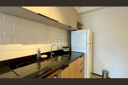 Studio à venda com 26m², 1 quarto e sem vagaCozinha