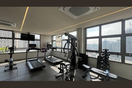 Studio à venda com 26m², 1 quarto e sem vagaAcademia