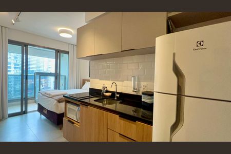 Studio à venda com 26m², 1 quarto e sem vagaCozinha