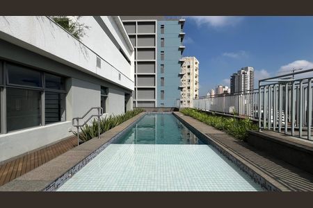 Studio à venda com 26m², 1 quarto e sem vagaPiscina