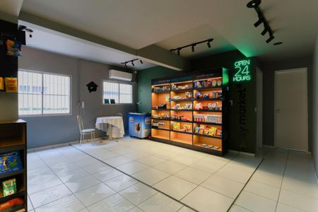 Apartamento para alugar com 90m², 3 quartos e 1 vaga Apartamento para alugar com 90m², 3 quartos e 1 vagaÁrea comum - Mini-mercado