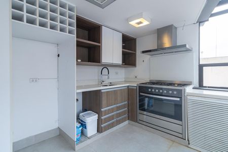 Cozinha de apartamento à venda com 2 quartos, 150m² em Chácara Itaim, São Paulo