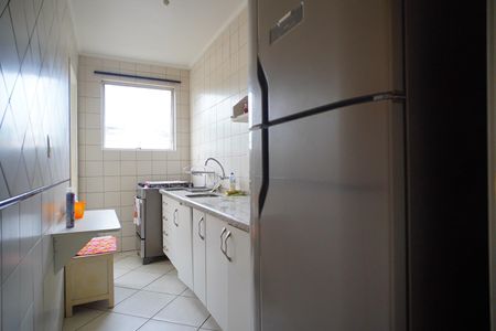 Cozinha  de apartamento à venda com 1 quarto, 50m² em Cristo Redentor, Porto Alegre