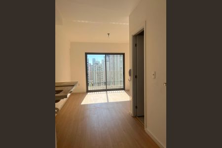 Cozinha de apartamento à venda com 1 quarto, 24m² em Vila Nova Conceição, São Paulo