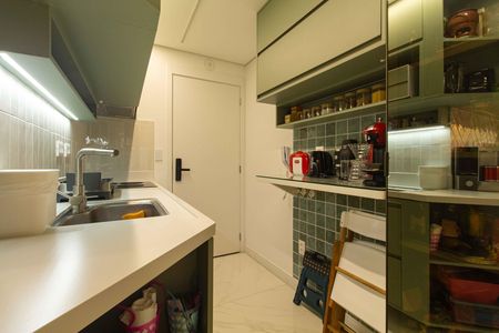 Studio à venda com 30m², 1 quarto e sem vagaCozinha