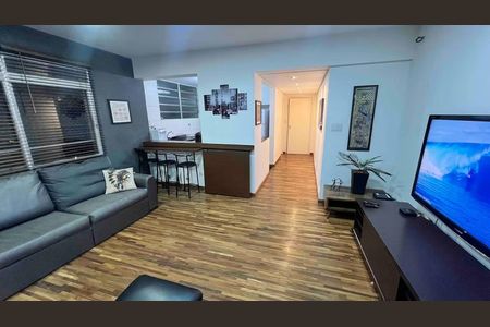 Sala de apartamento à venda com 3 quartos, 120m² em Vila Nova Conceição, São Paulo