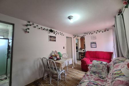 Sala de apartamento à venda com 2 quartos, 45m² em Conjunto Habitacional Teotonio Vilela, São Paulo