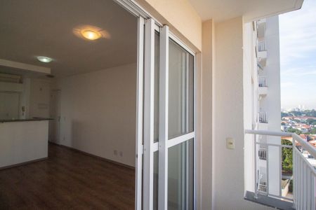 Varanda da Sala de apartamento para alugar com 2 quartos, 51m² em Vila Progresso, Sorocaba