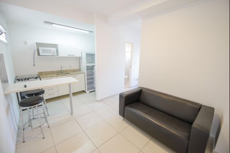 Sala de apartamento para alugar com 1 quarto, 27m² em Lavadouro de Areia, Taubaté
