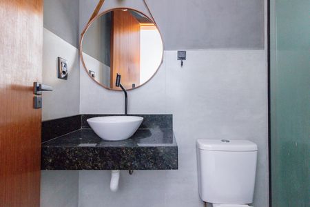 Banheiro de apartamento para alugar com 1 quarto, 18m² em Vila Carolina, São Paulo
