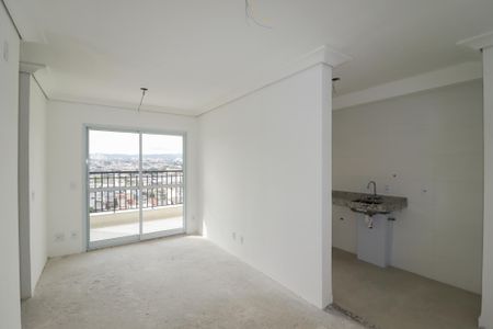 Sala/Cozinha/Área de Serviço de apartamento à venda com 2 quartos, 59m² em Vila Bandeirantes, São Paulo