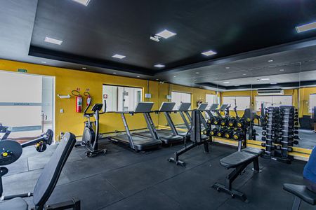 Apartamento à venda com 44m², 2 quartos e 1 vaga Apartamento à venda com 44m², 2 quartos e 1 vagaÁrea comum - Academia