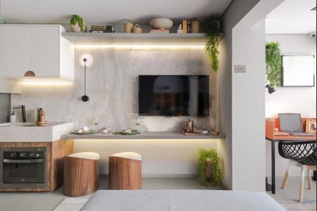 Apartamento à venda com 2 quartos, 51m² em Cidade Monções, São Paulo