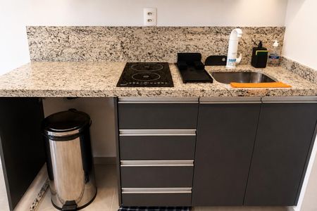 Studio à venda com 25m², 1 quarto e sem vagaCozinha