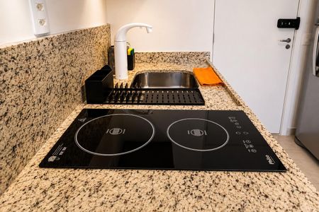 Studio à venda com 25m², 1 quarto e sem vagaCozinha