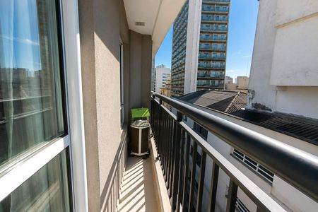 Studio à venda com 25m², 1 quarto e sem vagaVaranda