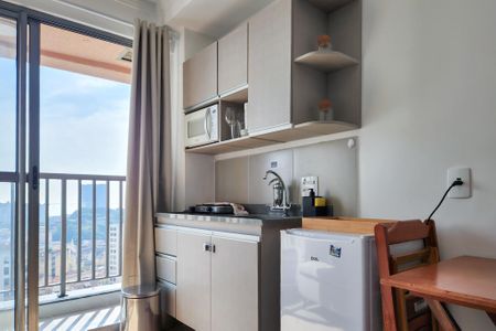 Studio para alugar com 33m², 1 quarto e sem vaga