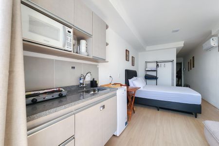 Studio para alugar com 33m², 1 quarto e sem vaga