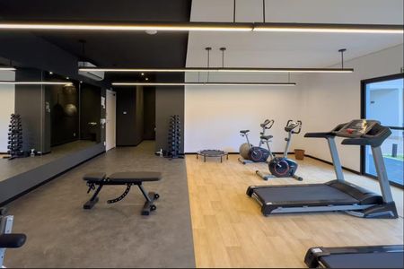 Apartamento à venda com 27m², 1 quarto e sem vaga Apartamento à venda com 27m², 1 quarto e sem vagaAcademia