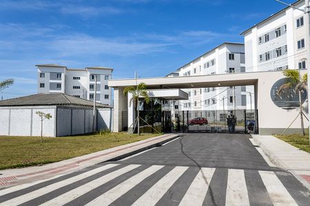 Fachada do condomínio de apartamento para alugar com 2 quartos, 43m² em Campo Grande, Rio de Janeiro
