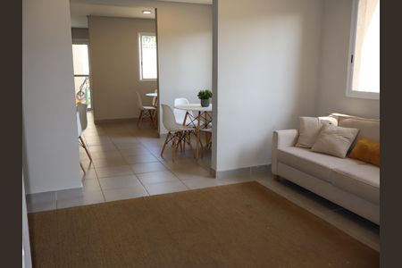 Apartamento para alugar com 44m², 2 quartos e sem vagaÁrea comum - Salão de festas